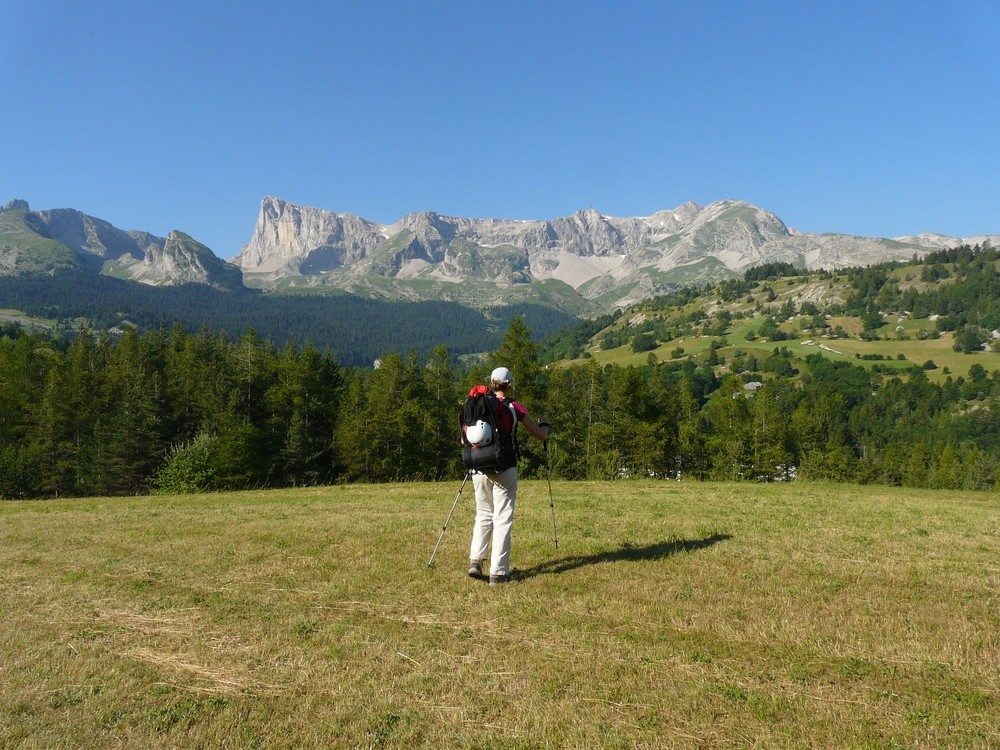 Face au Plateau de Bure