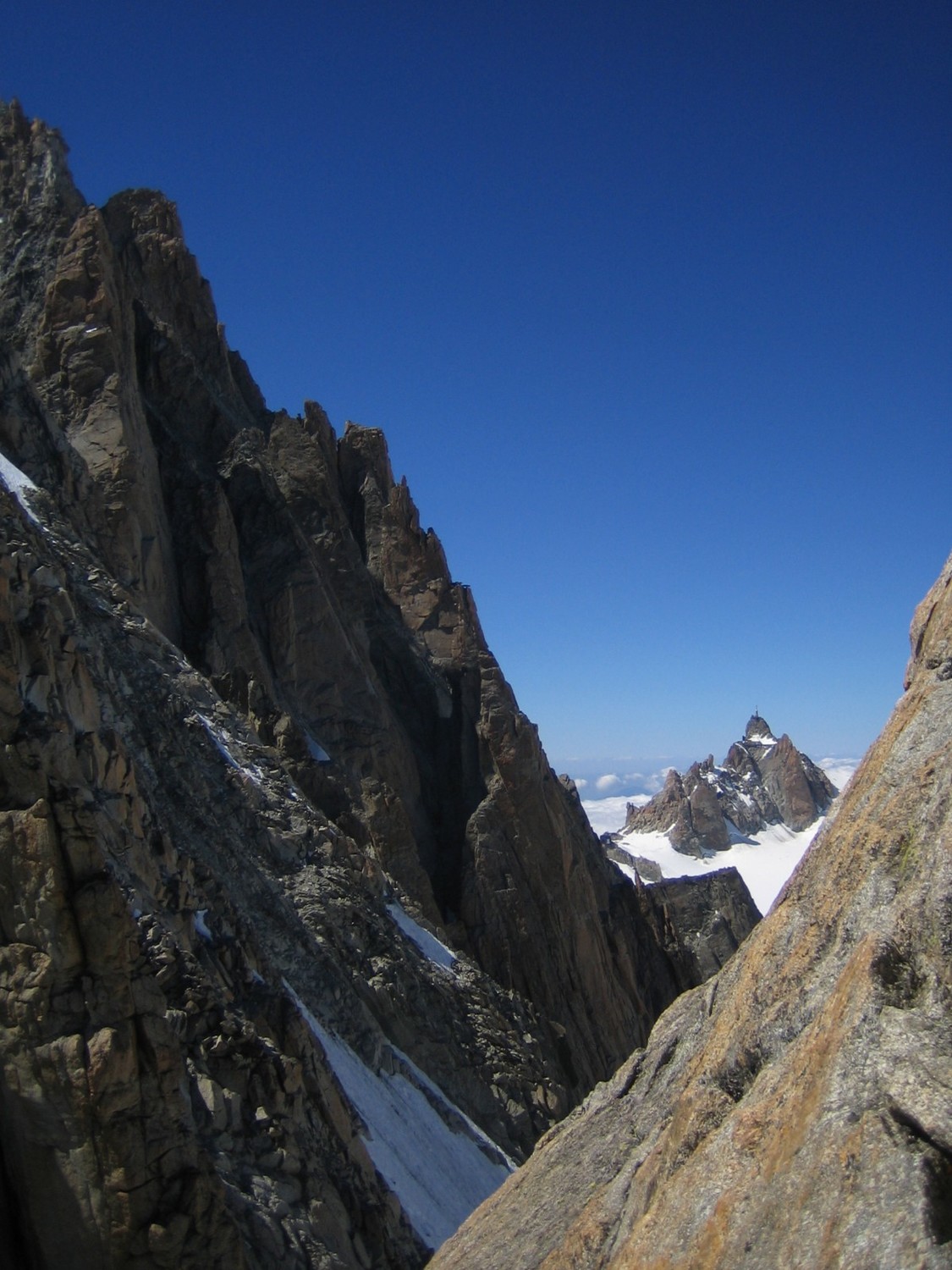 Aig. du midi et le Gervasutti au Tacul