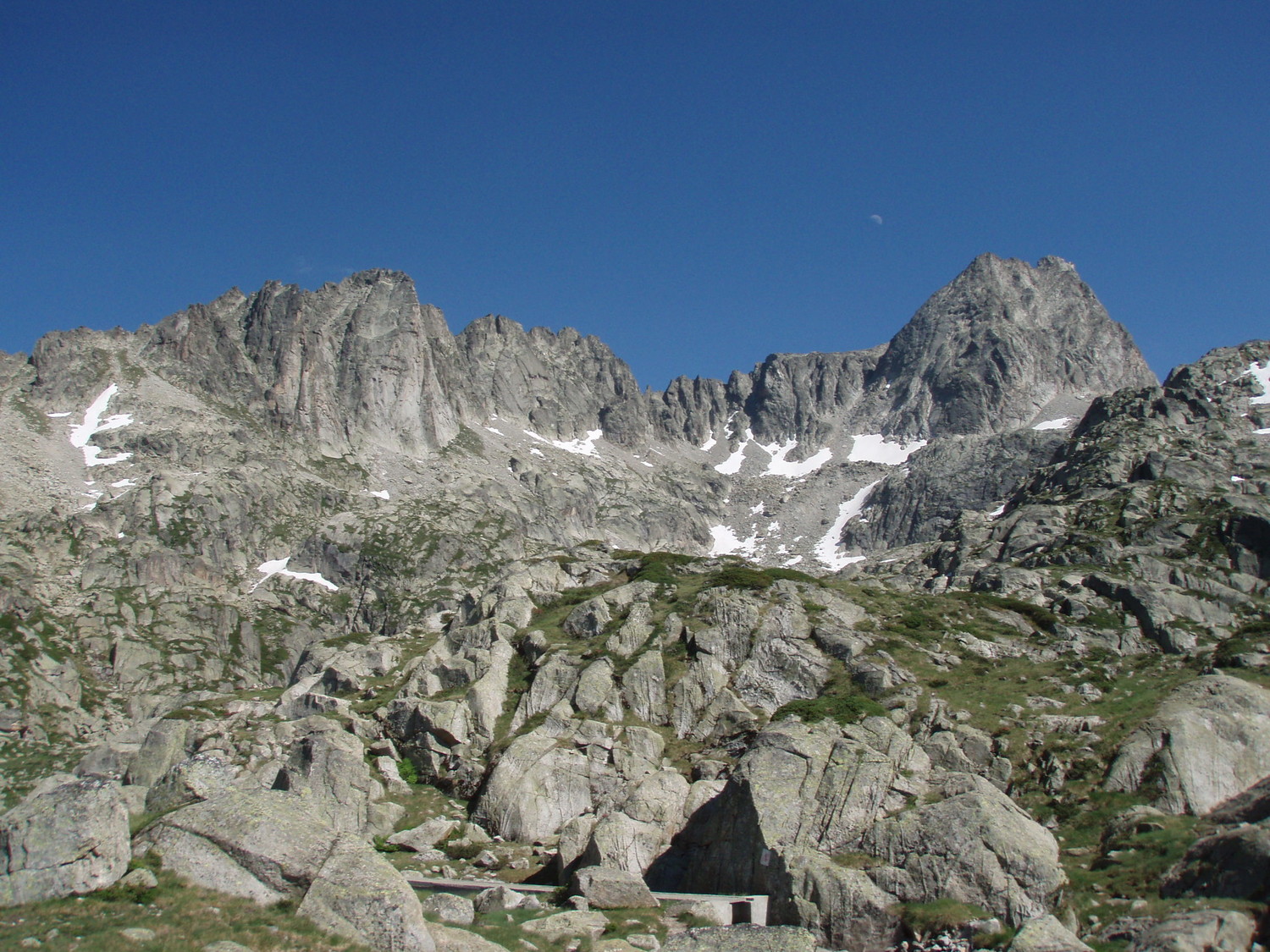 Vue depuis le refuge de la Glère