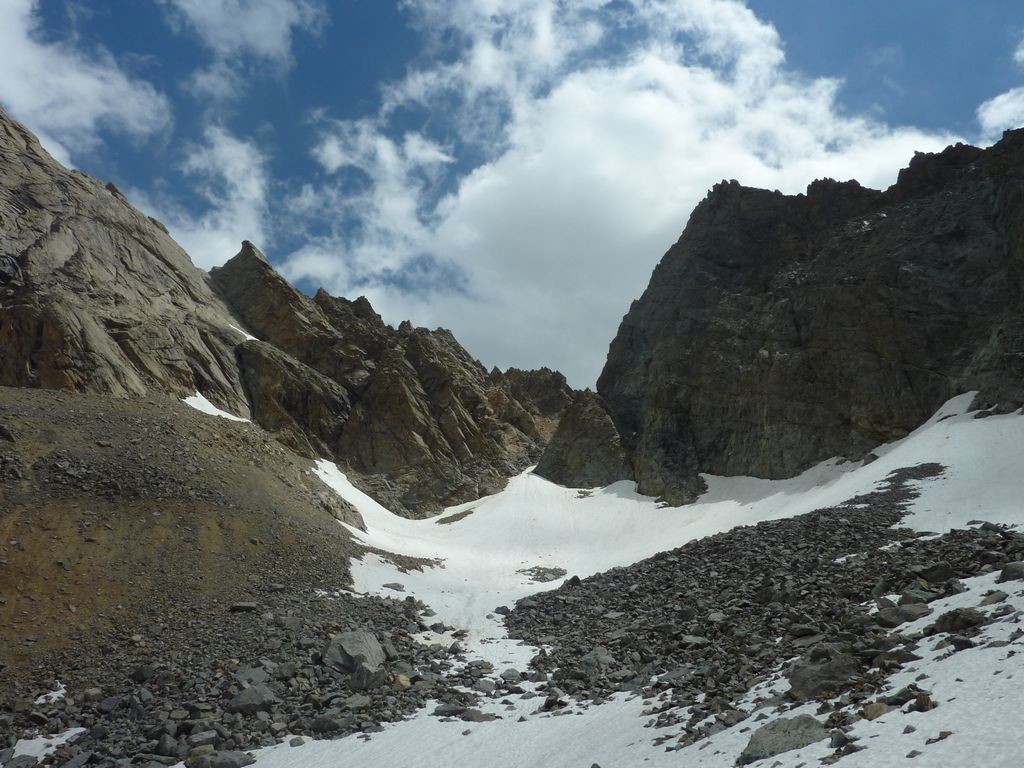 Col du Clot des Cavales, état du jour