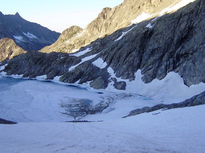 Lac Tourrat (passage rive droite)
