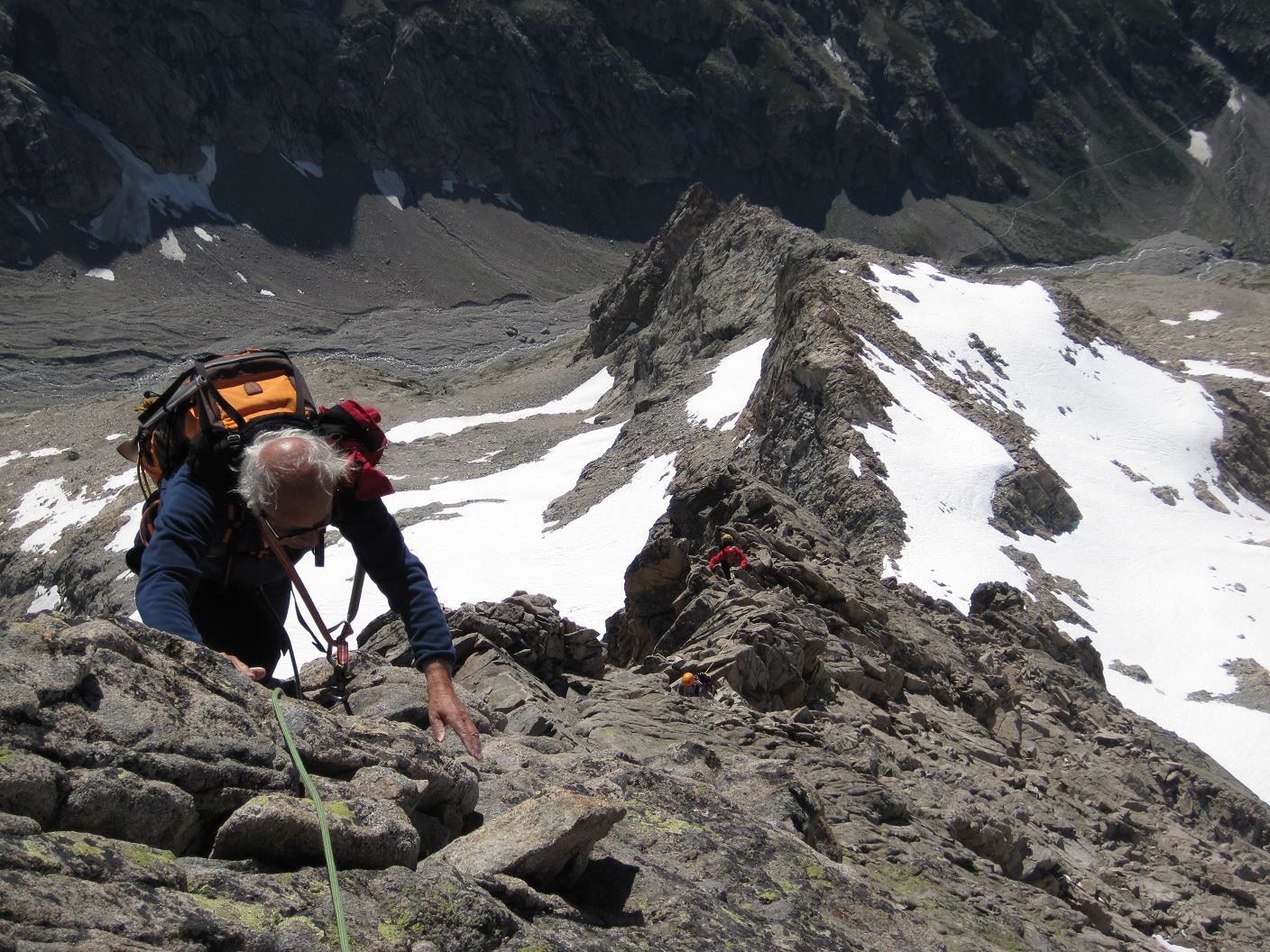 la fin de l'arête
