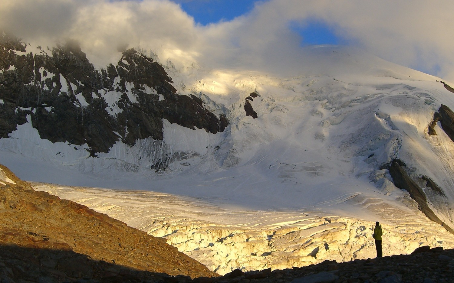 Weissmies-VN descente