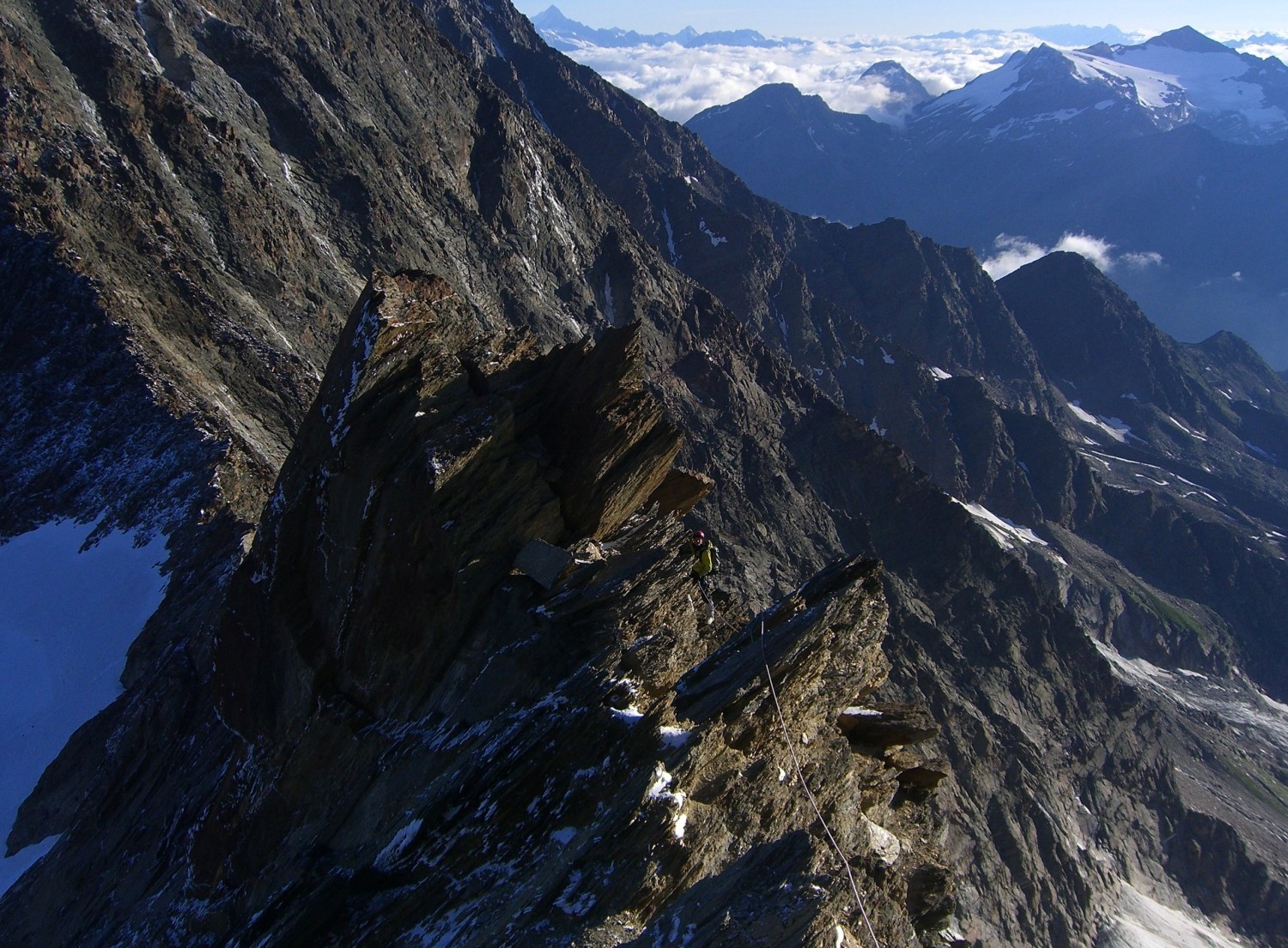 Weissmies-arête N