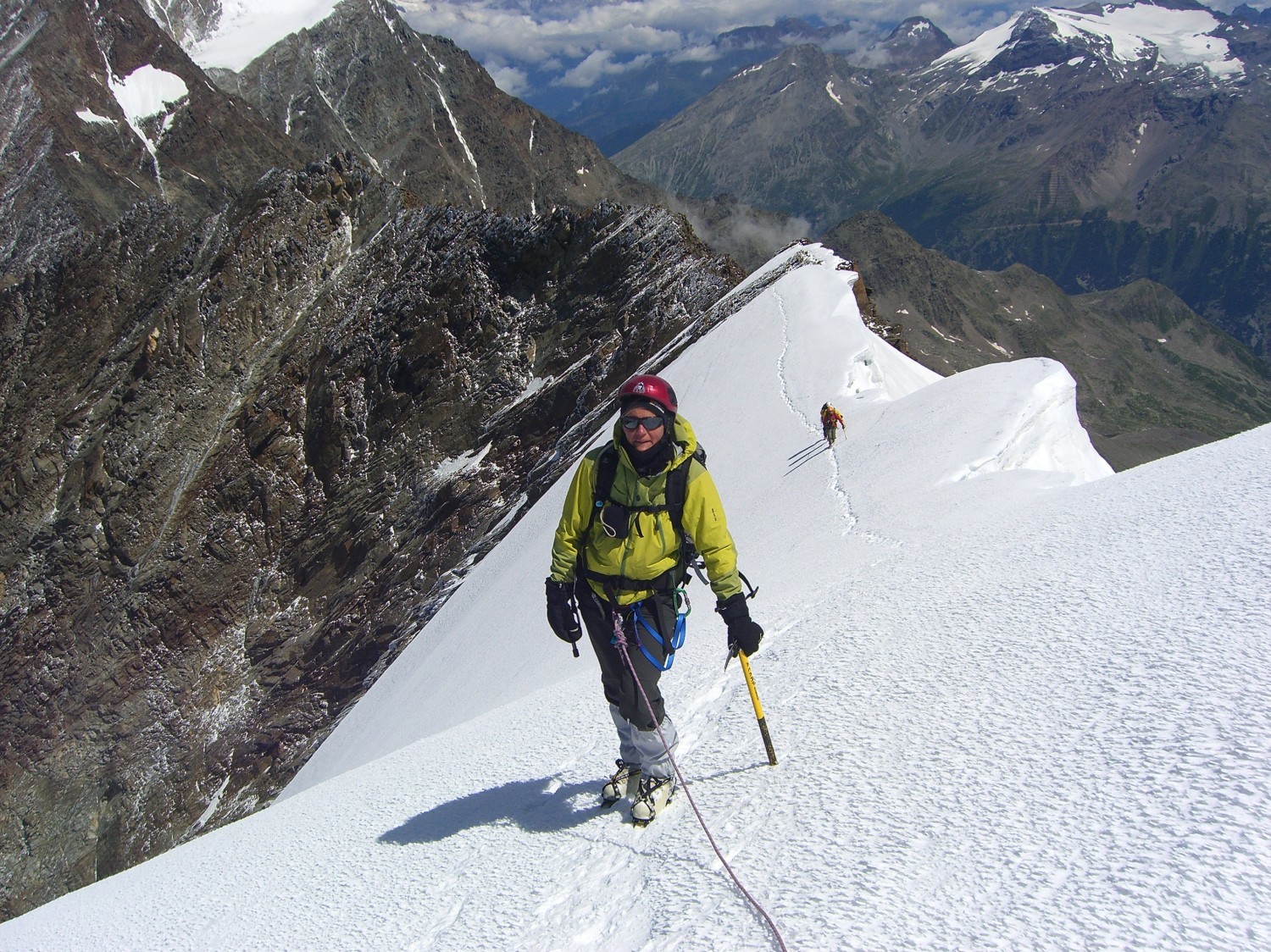Weissmies-arête N-y a déjà du mal de fait