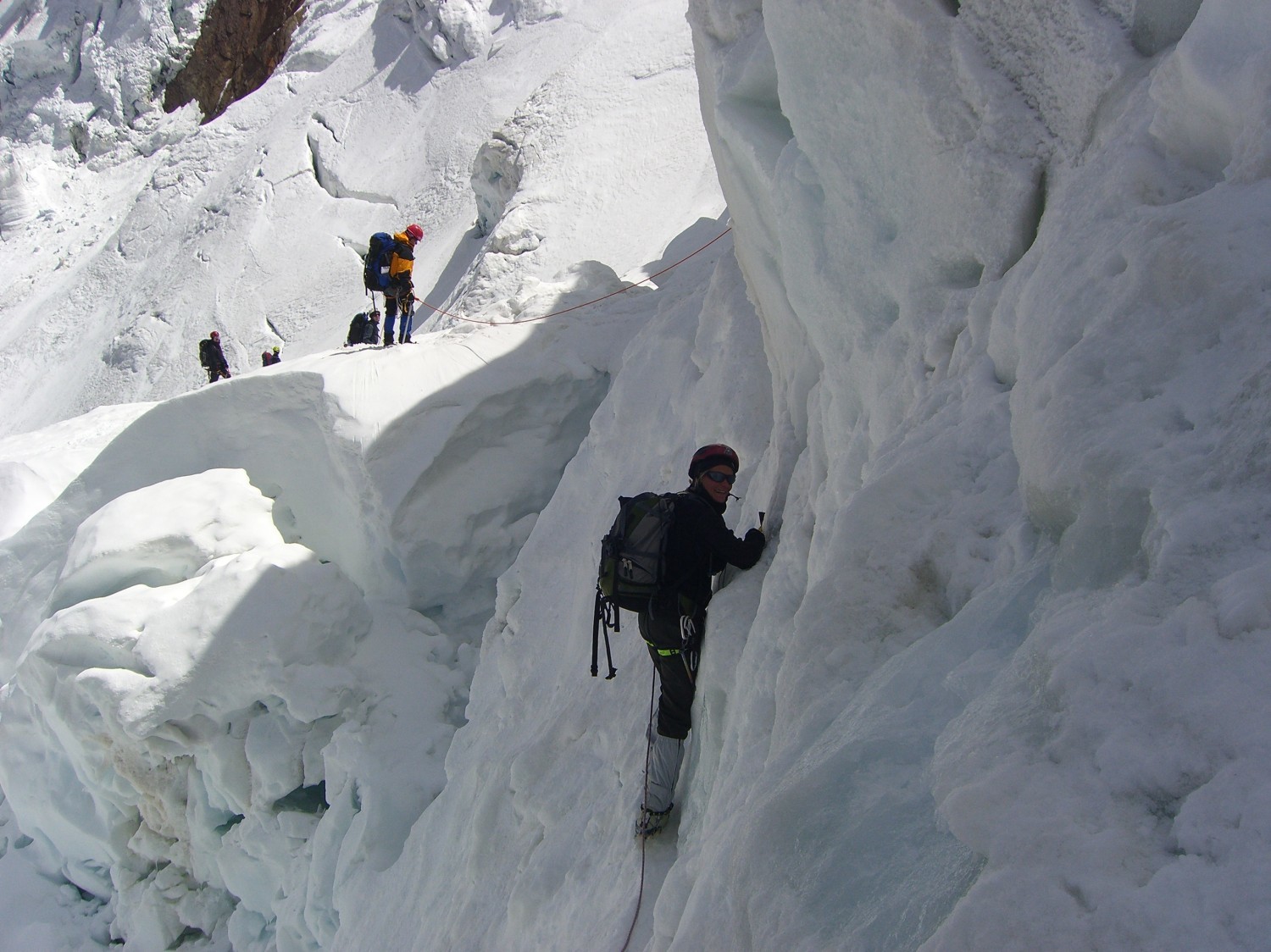 Weissmies-descente facile mais surprenante