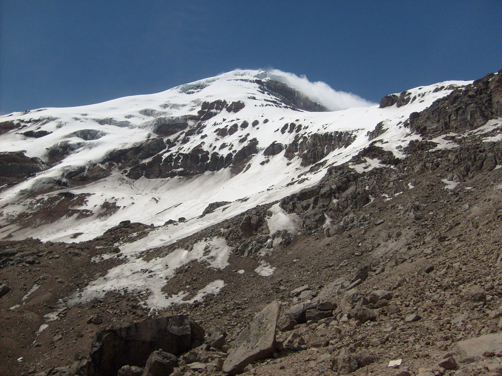 Le Chimborazo, 6268m, mon plus haut sommet
