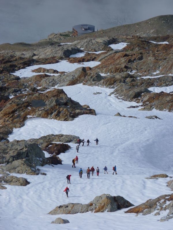 Retour au refuge des Conscrits dans la joie et la bonne humeur