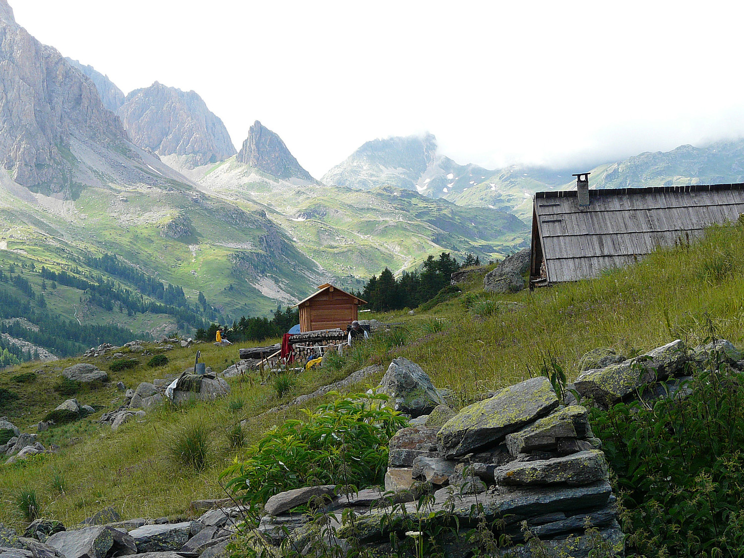 le refuge de Ricou (vallée de la Clarée)