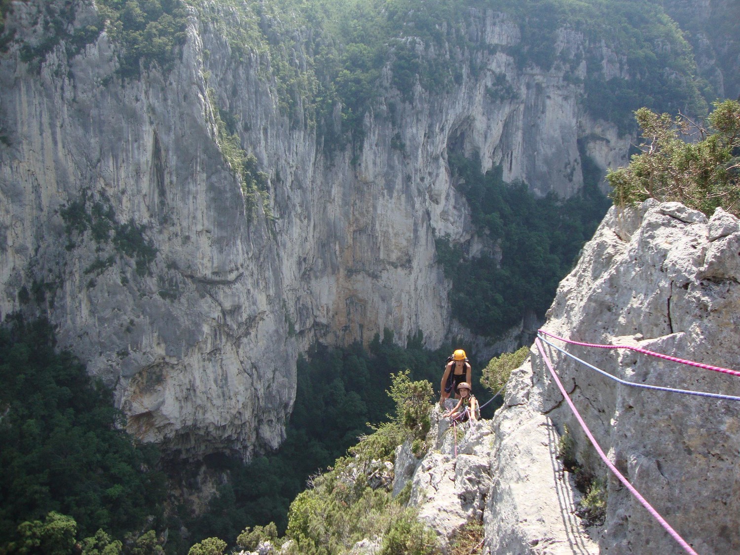Verdon - L'Herbetto - sur l'arrête.