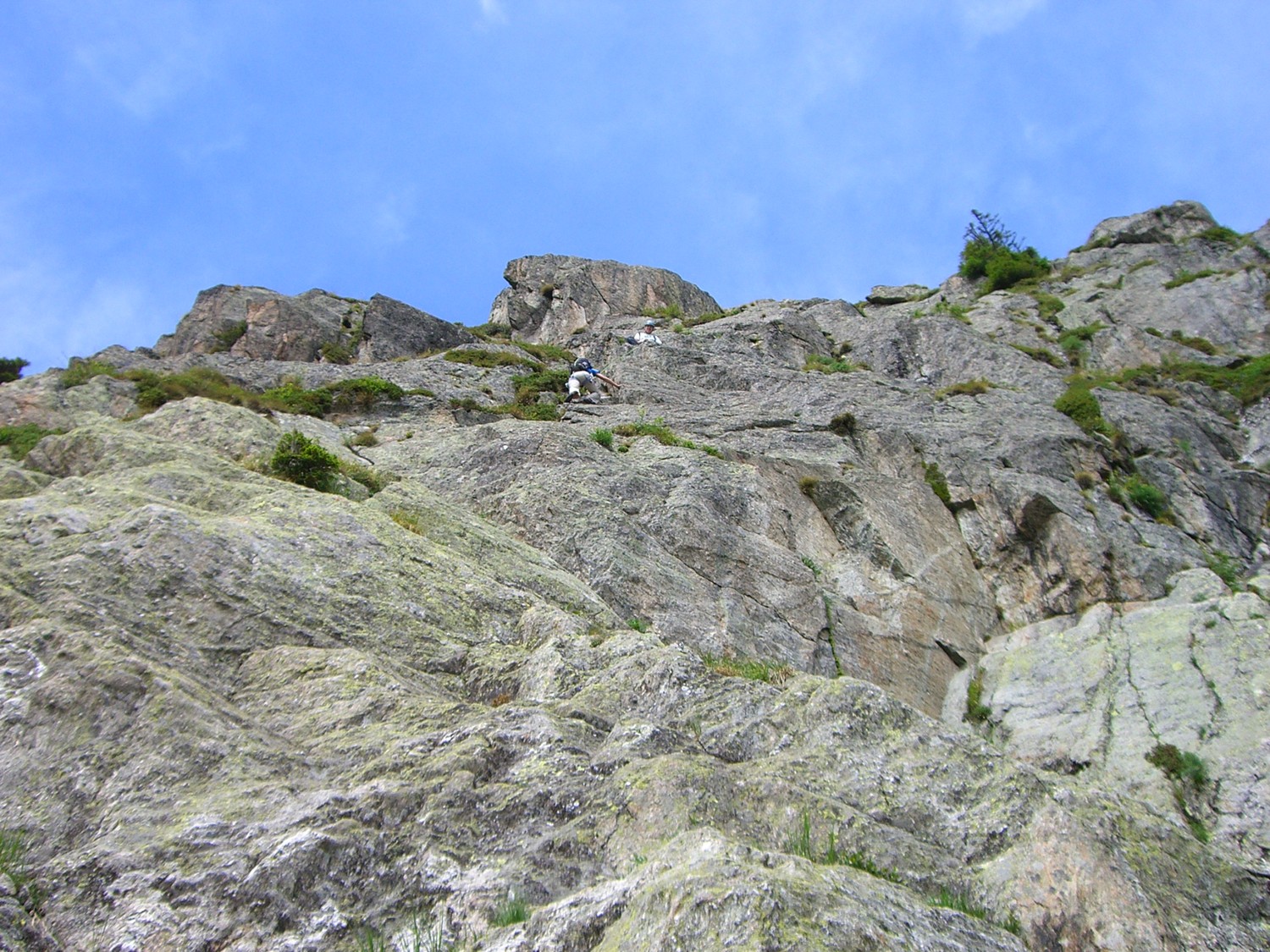 dernier ressaut de la voie