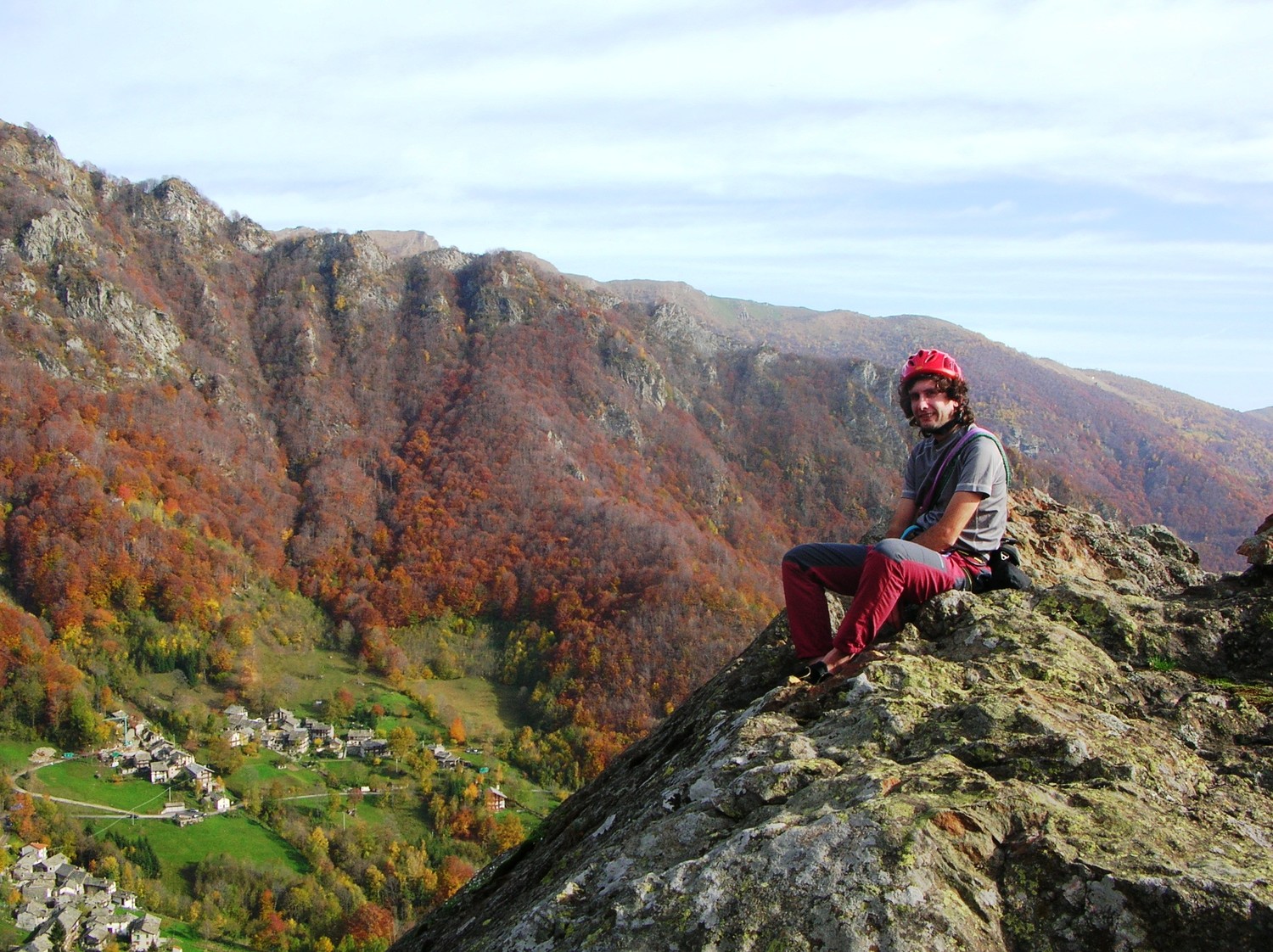 in vetta a Rocca di Lities