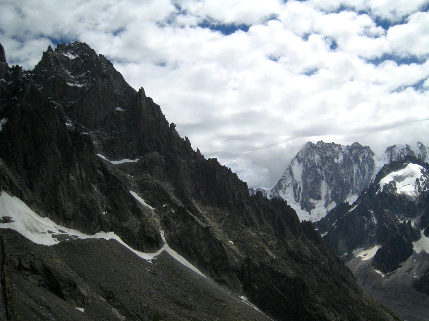 Moine et Grandes Jorasses
