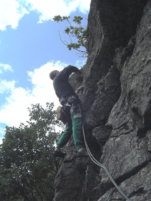 Giulio sul 2° tiro