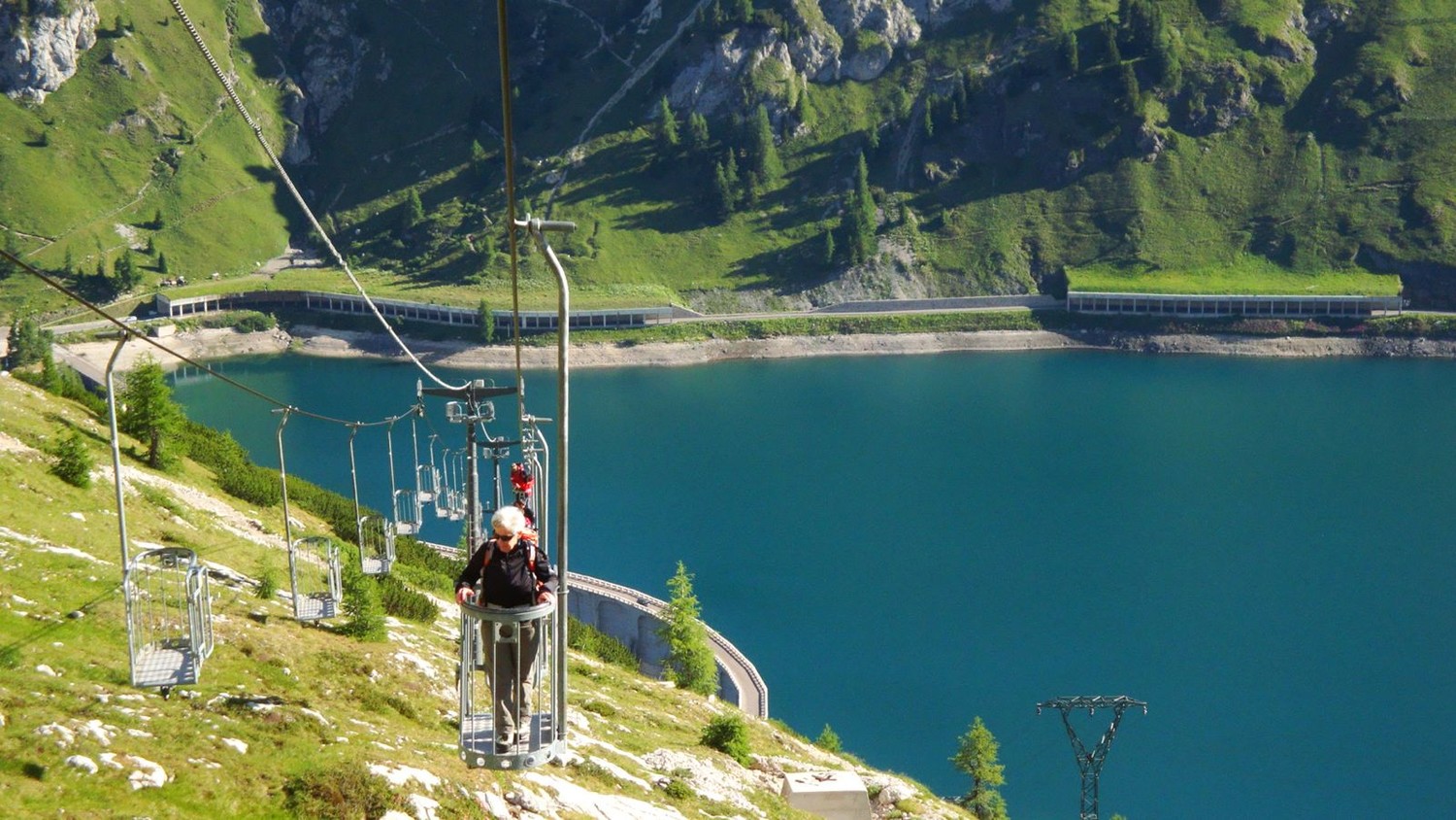 Montée à Pian Fiaconi