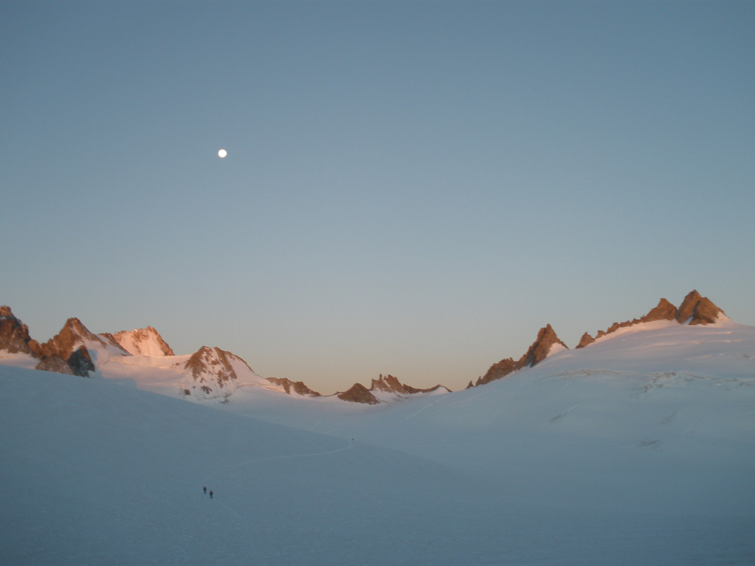 Glacier du trient - de la gde fourche aux aig. du tour