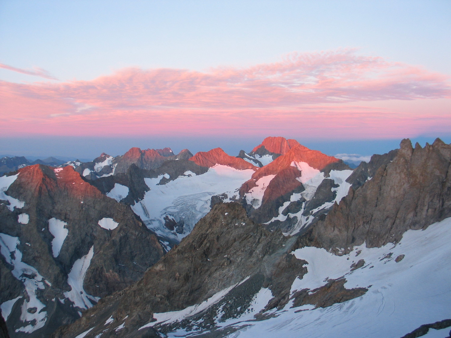 lever du soleil sur les bans