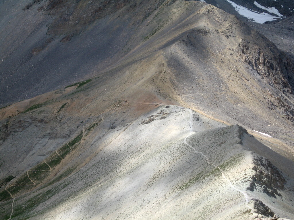 Le col de Girardin depuis l'ancien poste de relais optique