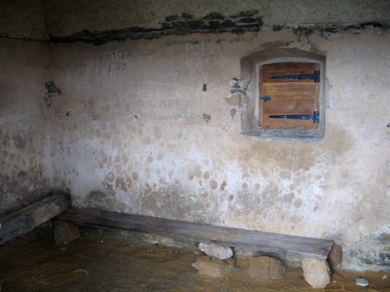 L'intérieur du bâtiment