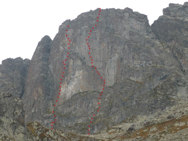 Pointe de Vouilloz: Squatteurs de lune et Grevolle direct