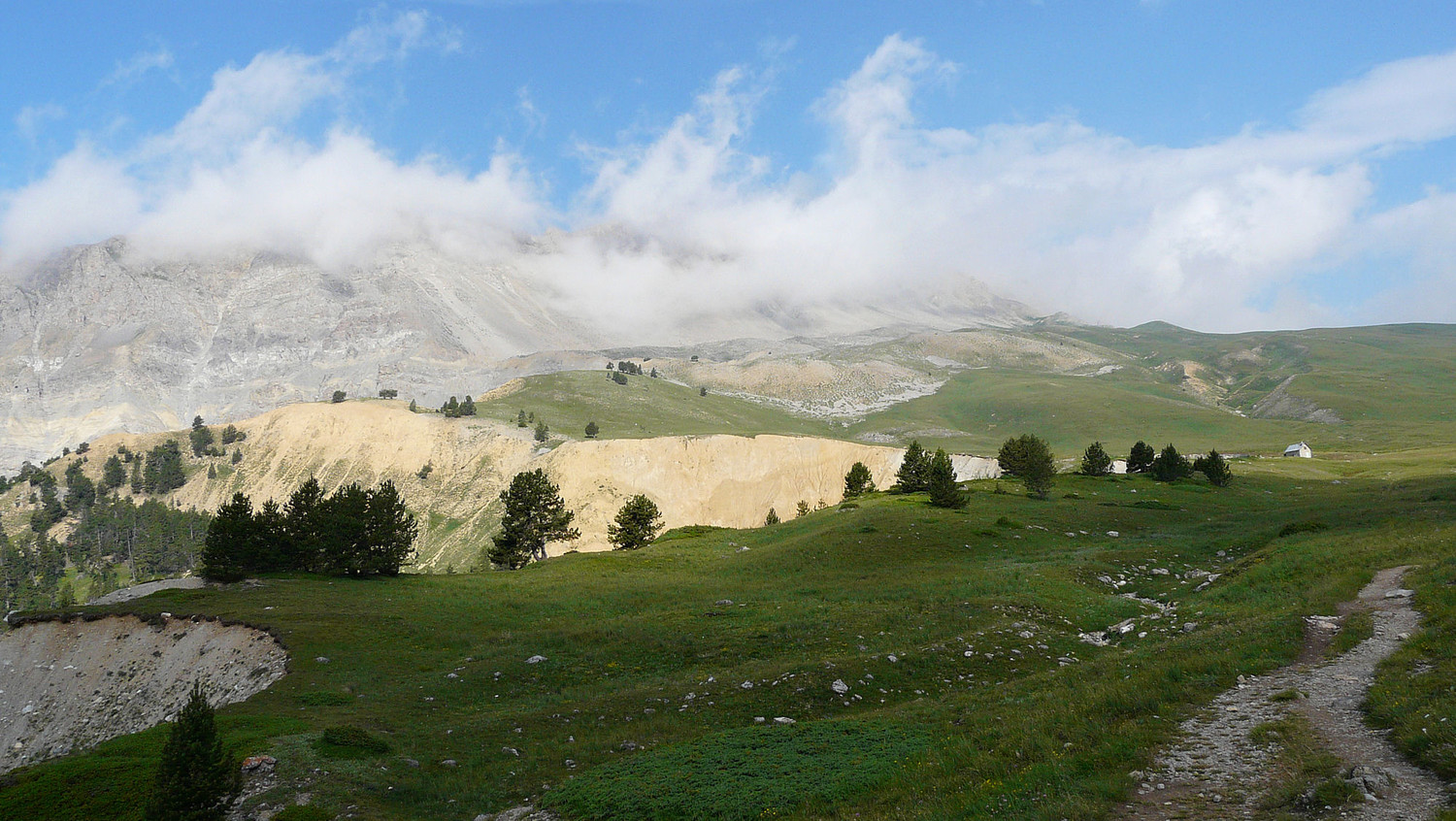 L'arrivée aux Chalets des Thures