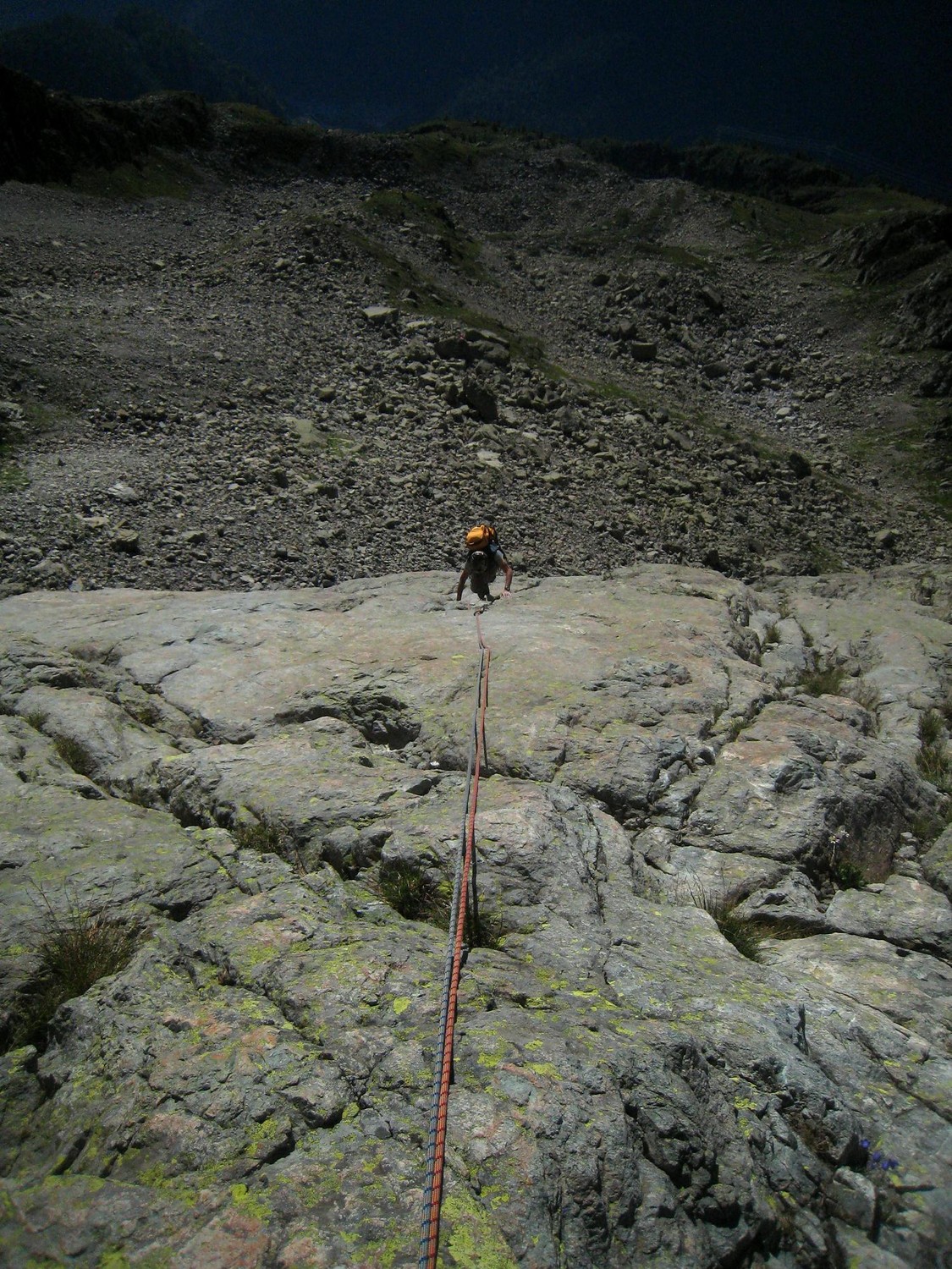 Le haut de la dalle de L3