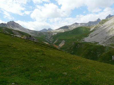 Col de la Vallée Etroite versant Maurienne
