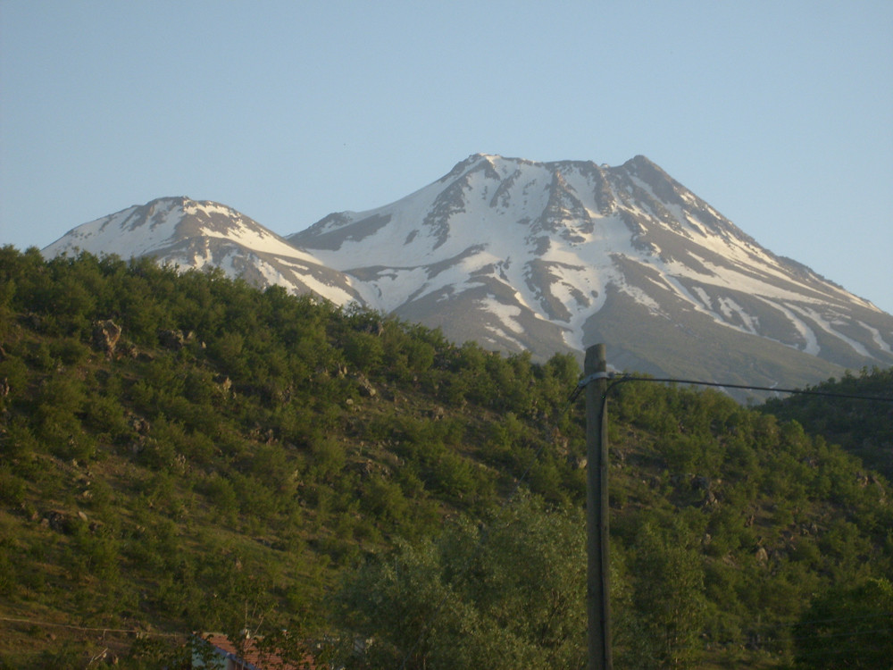Depuis le village de Hermantepe