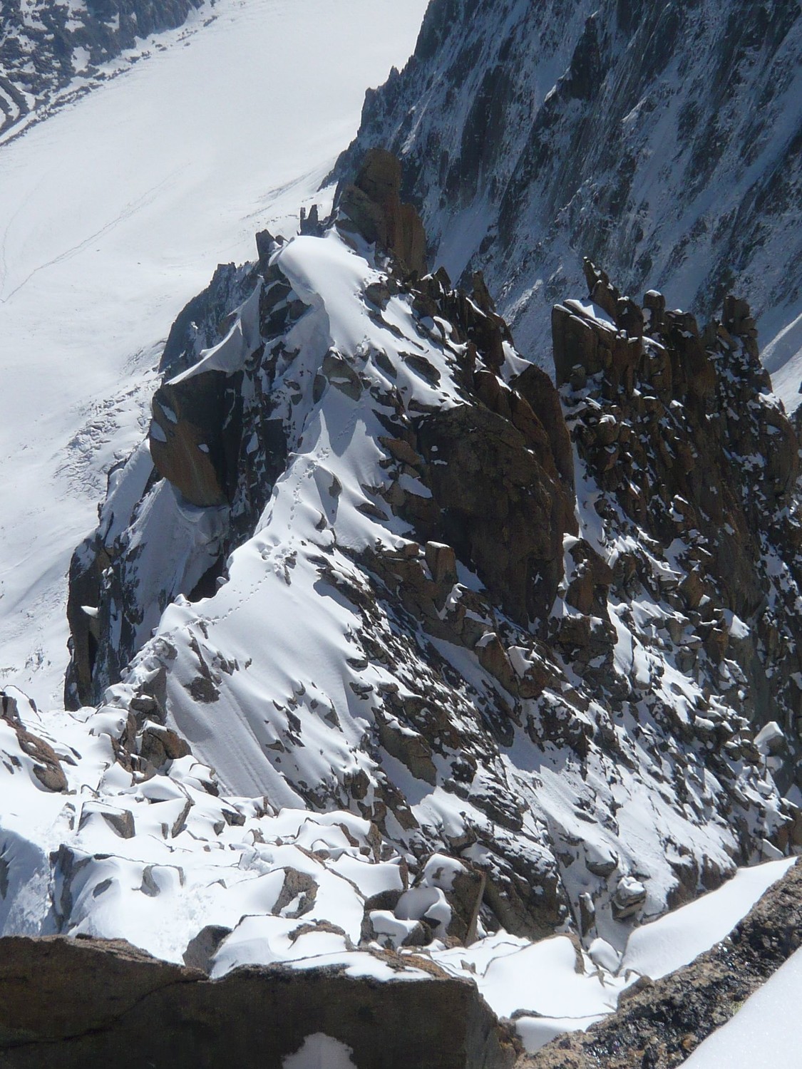 depuis l'aiguille du jardin