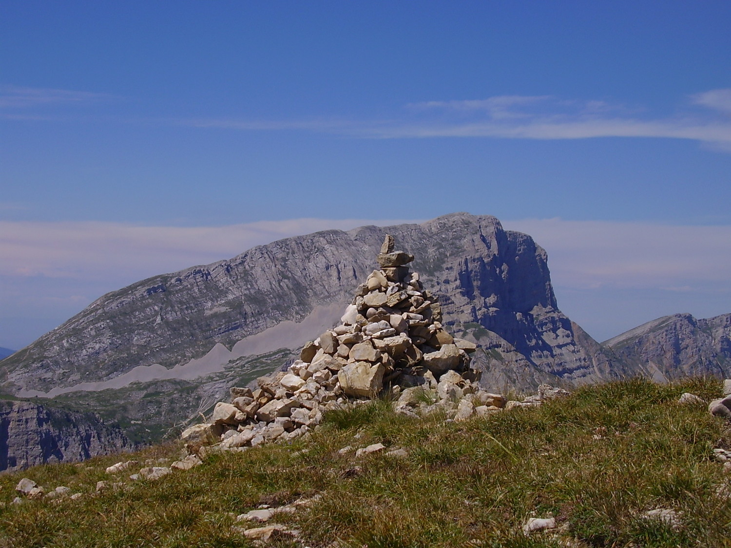 pour le gd veymont, suivez le cairn