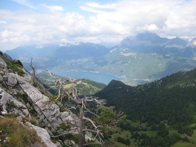 Vue sur le lac