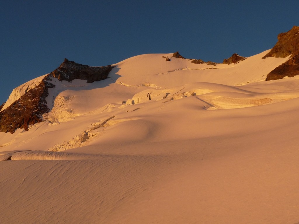 Glacier Sud de la Gurraz (montée vers la brèche Puisieux)