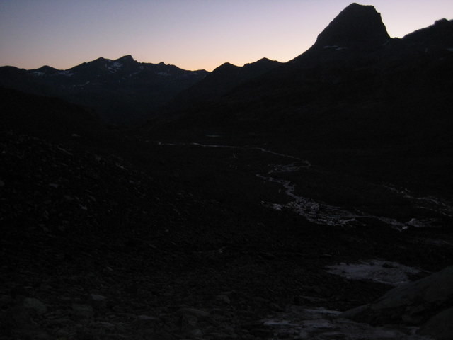 Le plateau au petit matin