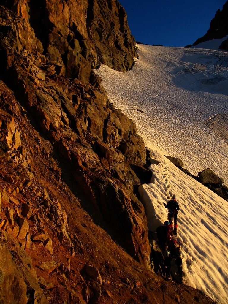 Passage du col des Neiges