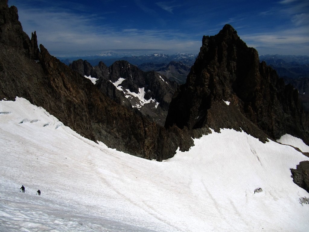 Descente de la pointe Brevoort