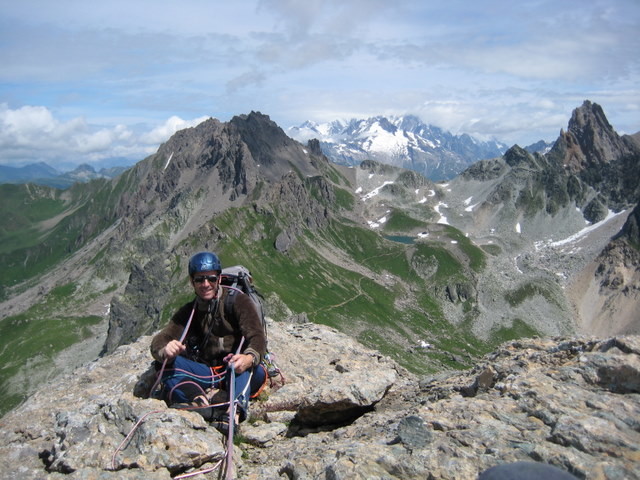 Arrivée au sommet