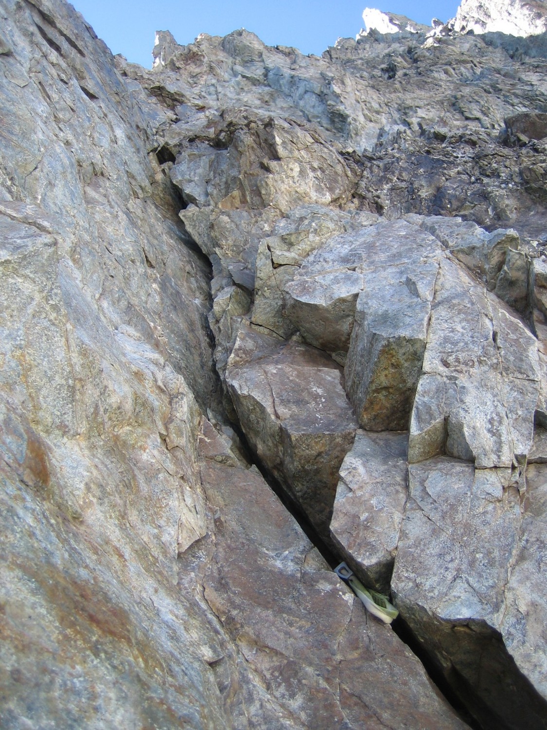 la fissure de 6m au coinceur coincé