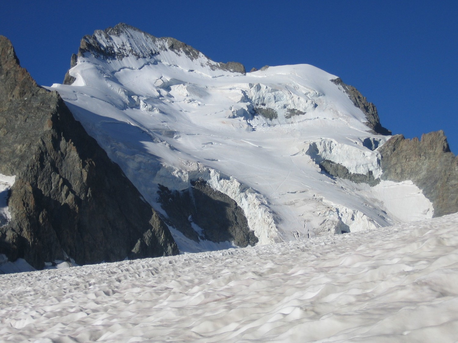 face nord de la Barre et du Dôme