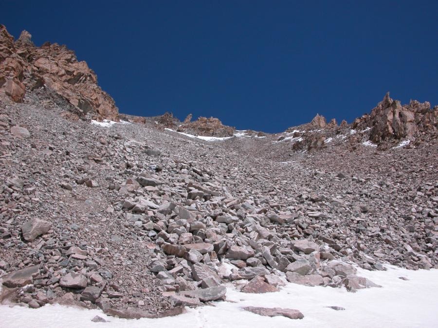 pierrier de descente
