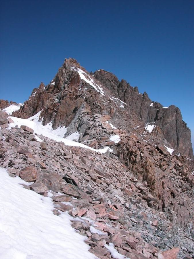 vue du Pic Uchitiel lors de la traversé