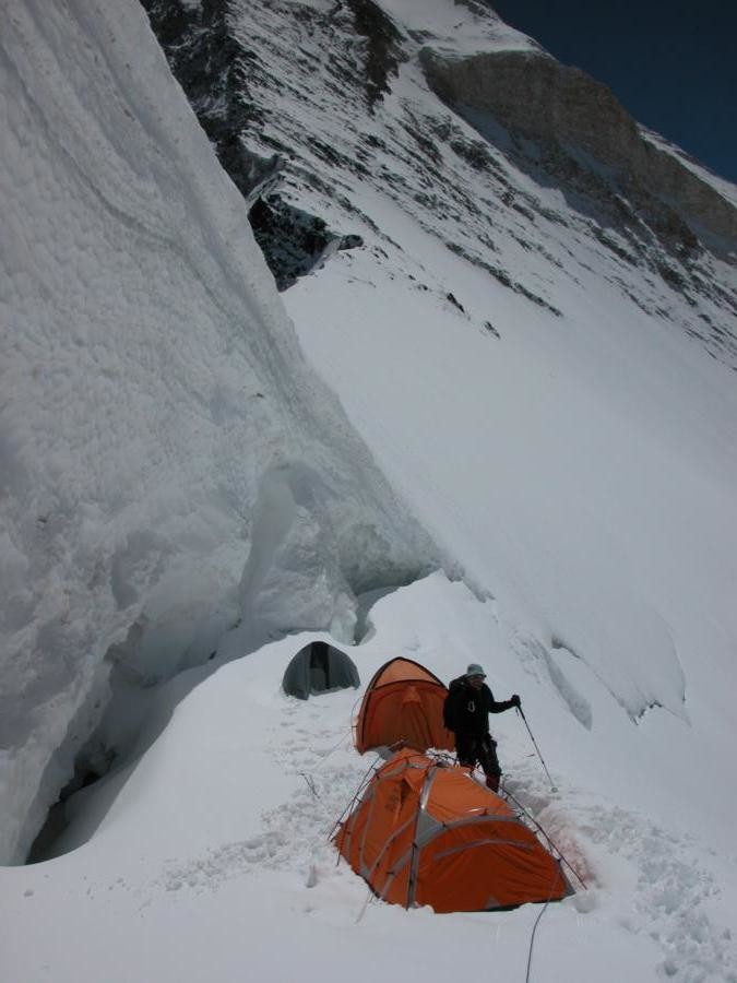Camp 3 du Khan Tengri