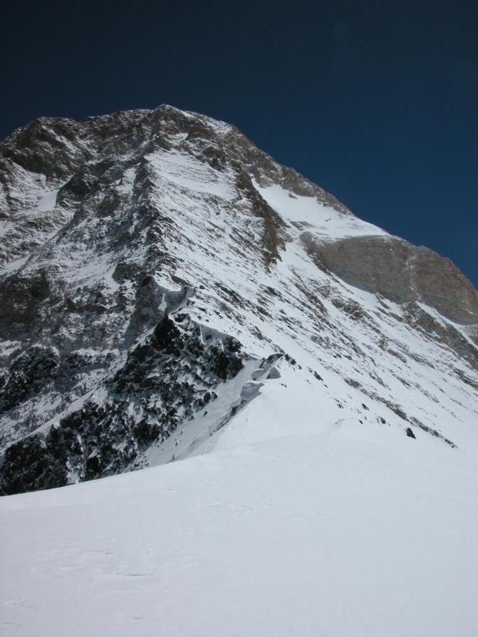 Arête terminale du Khan Tengri