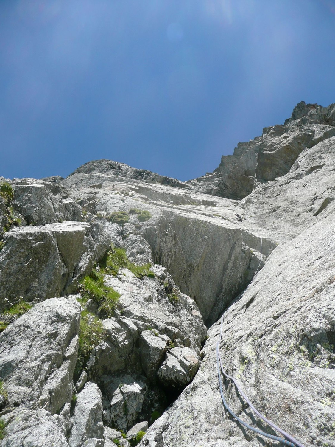 Fin du 6a : belles fissures