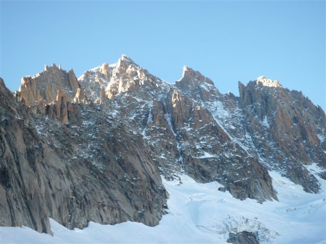 Verte - Grande Rocheuse - L'aiguille du Jardin