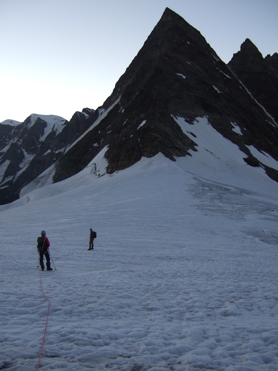 Wetterlücke et arête W du Breithorn