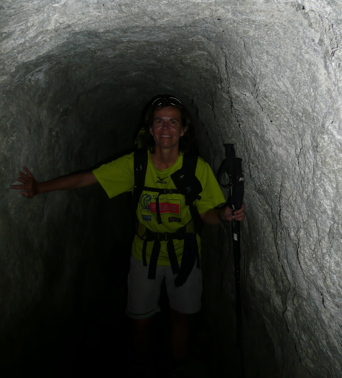 Tunnel sur le bisse de la Wyssa