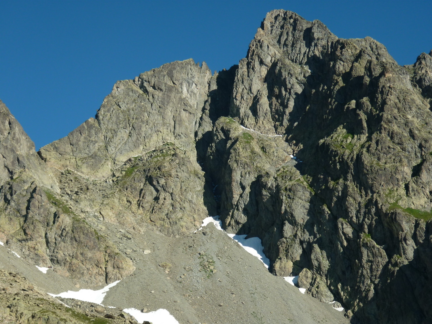 Crochues, sommet S