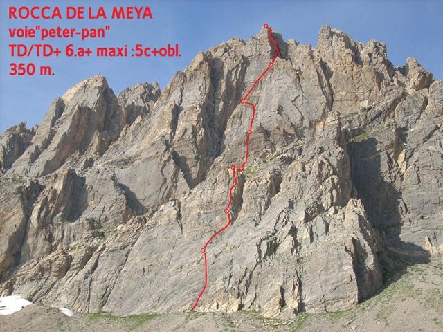 La Meja: tracé