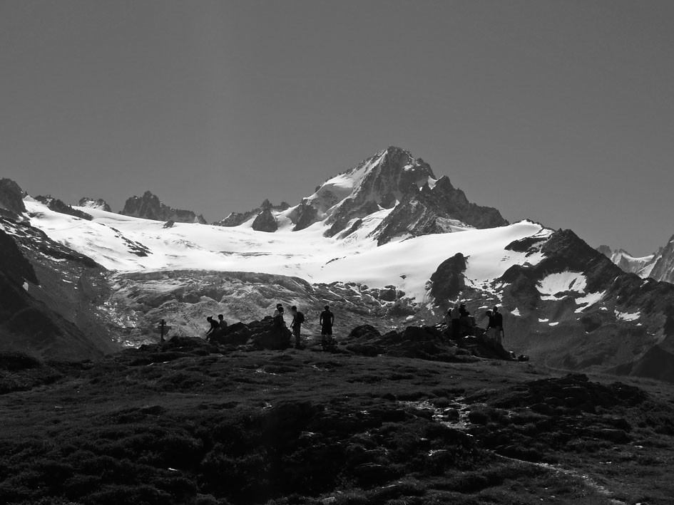 Le sommet à midi.....forcément..