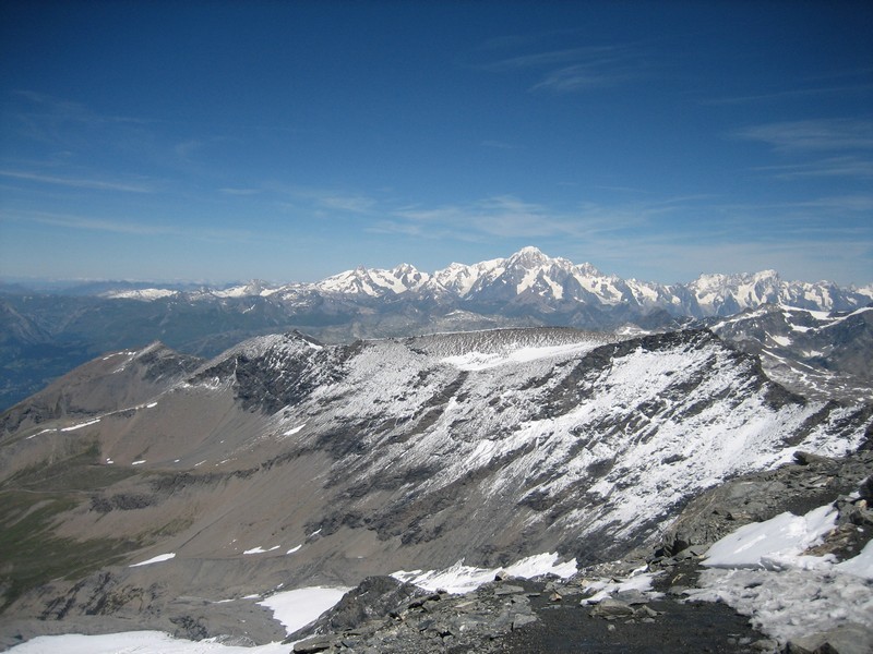 Vue sur le Mont-Blanc